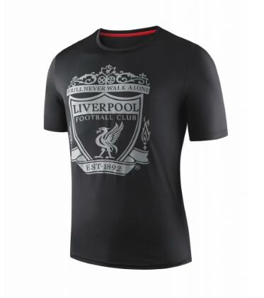 maillots de football noirs de Liverpool formation 2019-2020